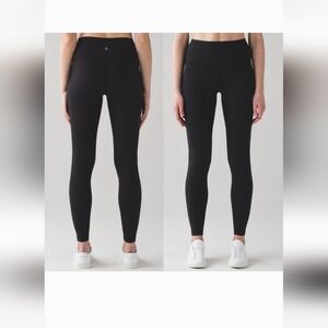 Lululemon Wunder Under Hi-Rise 25" Inseam Black Size 10